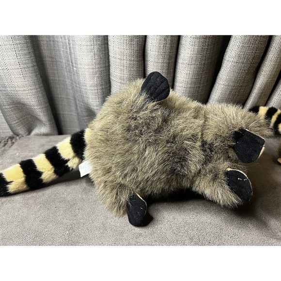 Raccoon Plush Mama Baby Smithsonians Backyard Soundprints Stuffed Animal Toy Lot - Picture 12 of 16